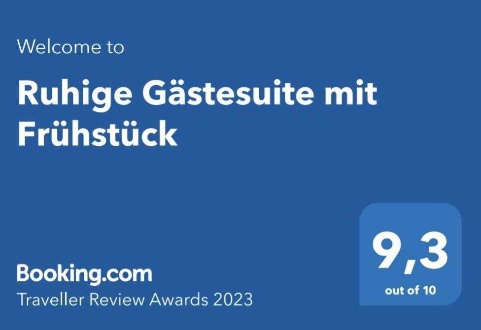 Ruhige Gastesuite Mit Fruhstuck 라우더펜 외부 사진